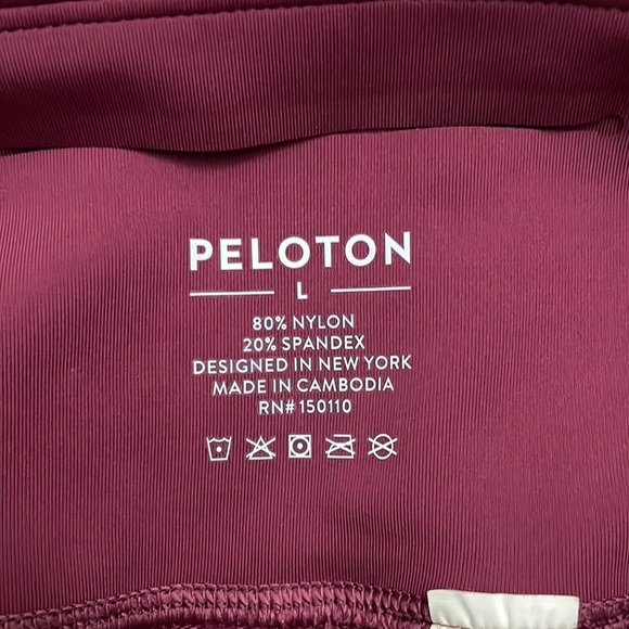 Peloton Dusty Rose High Rise Leggings Size Large - Picture 8 of 8